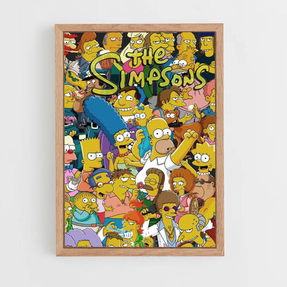 Poster Simpsons Charakter