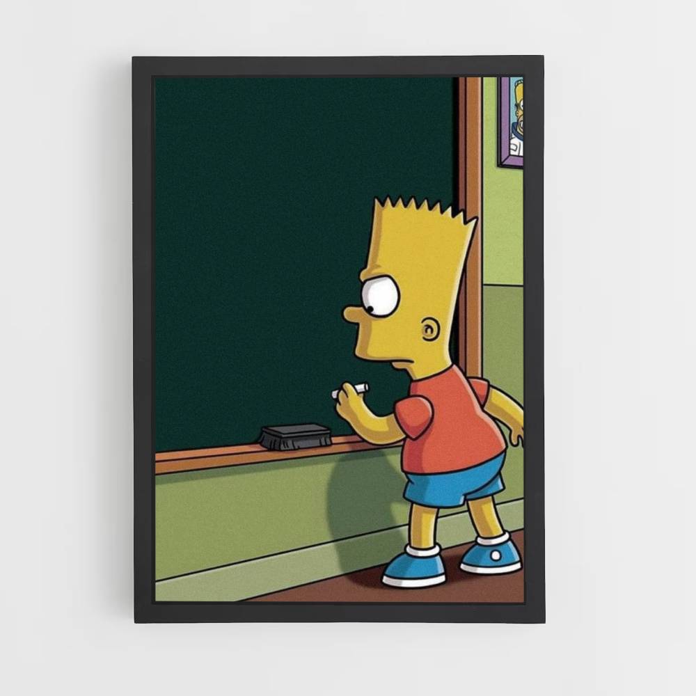 Bart-Malerei-Poster