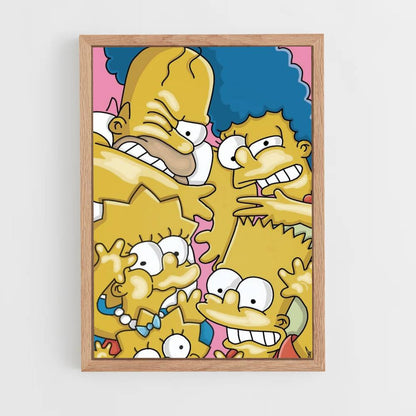 Poster Simpsons-Familie