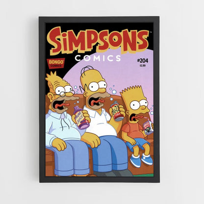 Poster Simpsons Bier