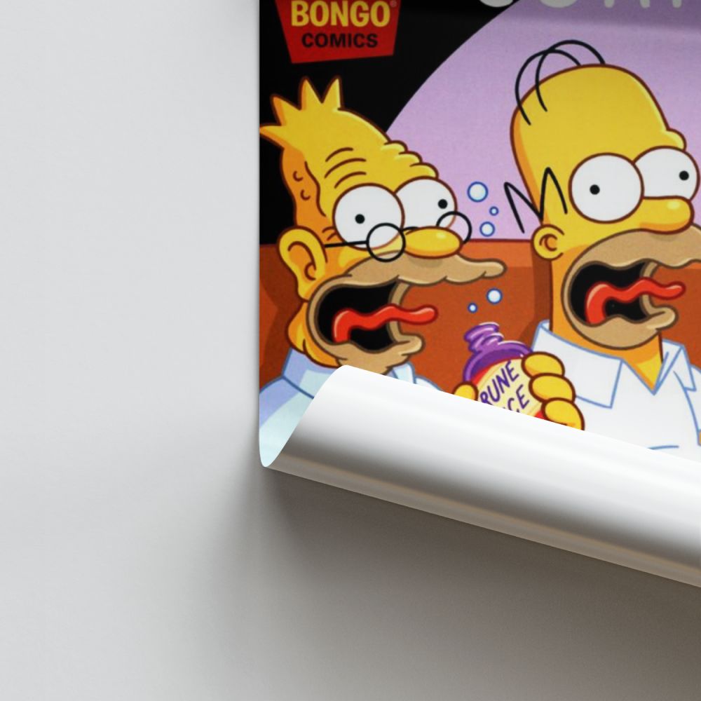 Poster Simpsons Bier