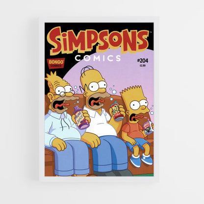 Poster Simpsons Bier