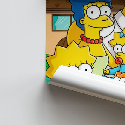 Poster Simpsons-Familie