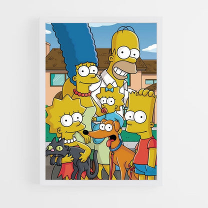 Poster Simpsons-Familie