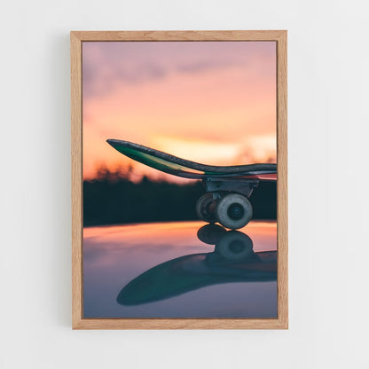 skateboard-12 cadre Bois clair