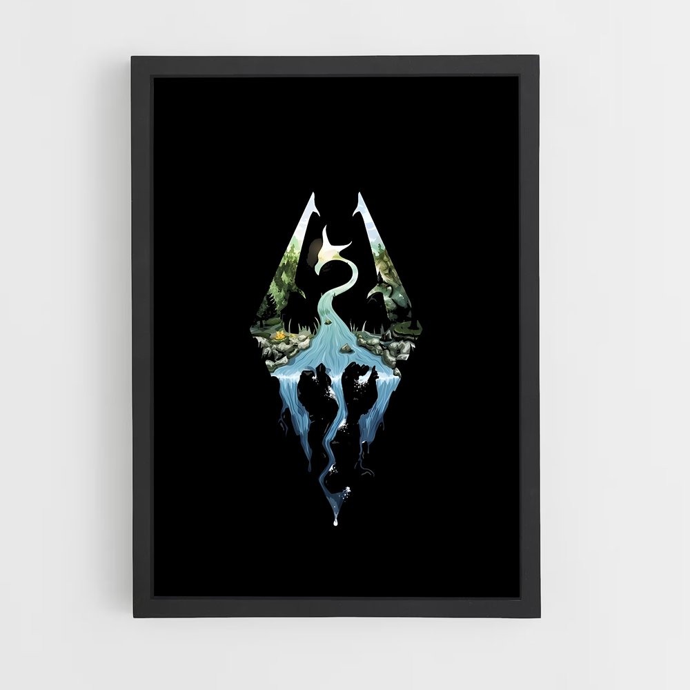 skyrim-3 cadre Noir