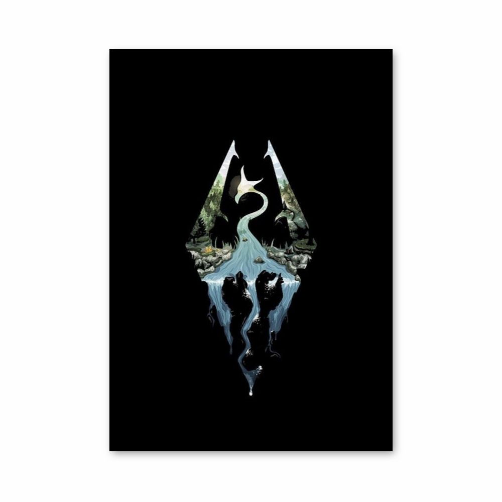 Poster Skyrim-Logo