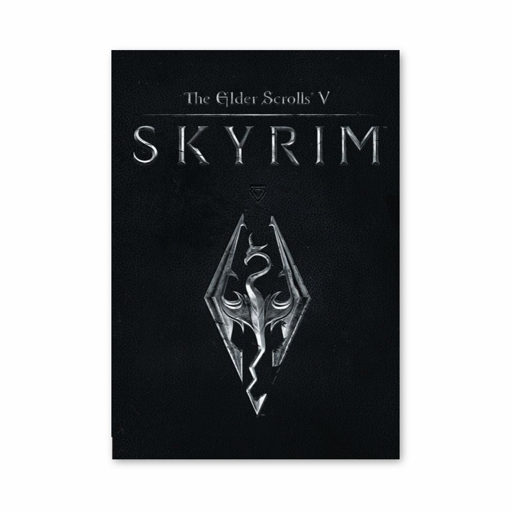 Poster The Elder Scrolls V Logo