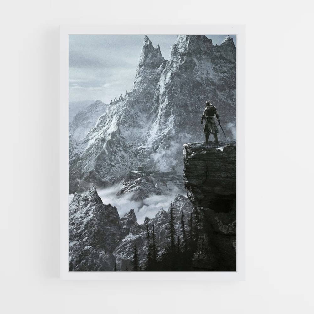 Skyrim-Bergplakat