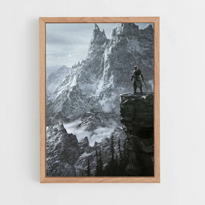 Skyrim-Bergplakat