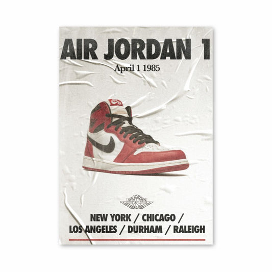 Air Jordan 1 Poster