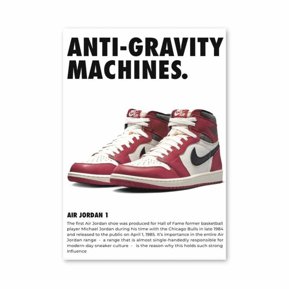 NIke Anti-Schwerkraft-Poster