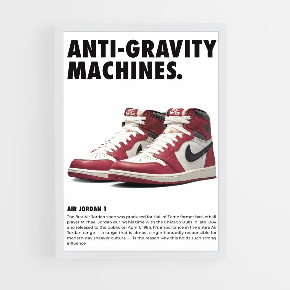 NIke Anti-Schwerkraft-Poster