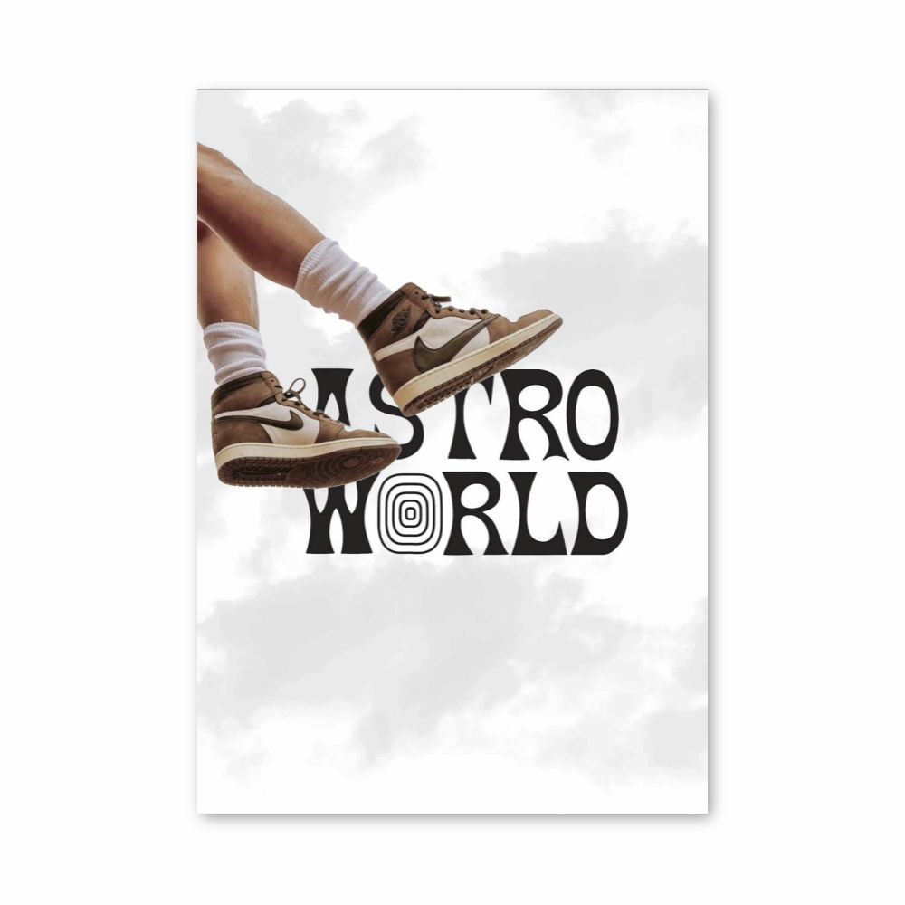 Nike Astro World Poster