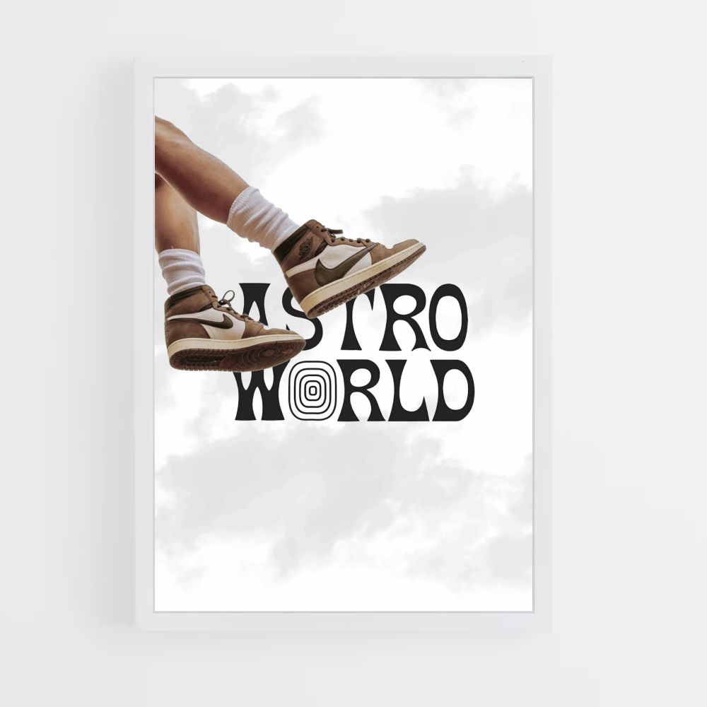 Nike Astro World Poster