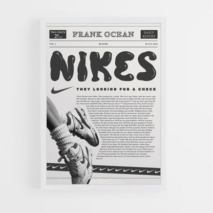 Poster Nikes Frank Ocean