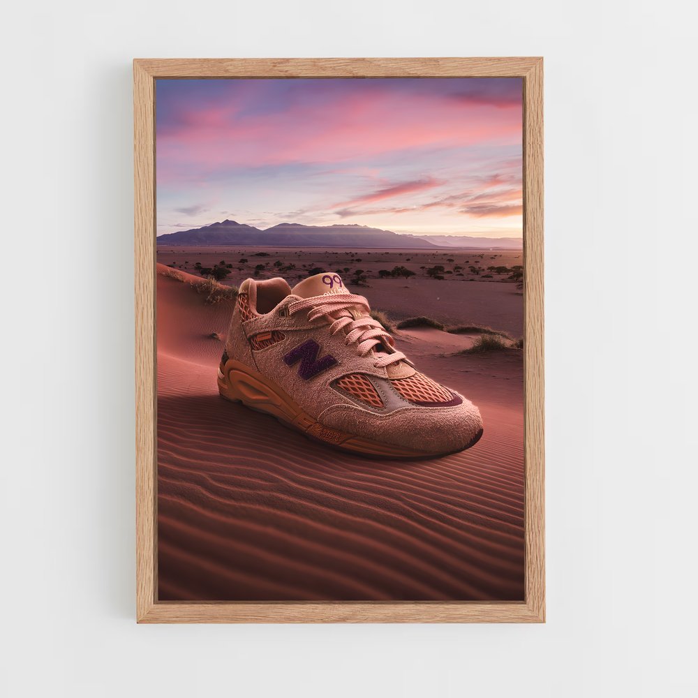 sneakers-7 cadre Bois clair