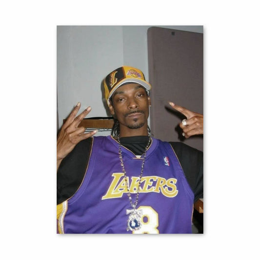 Poster Snoop Dogg Lakers