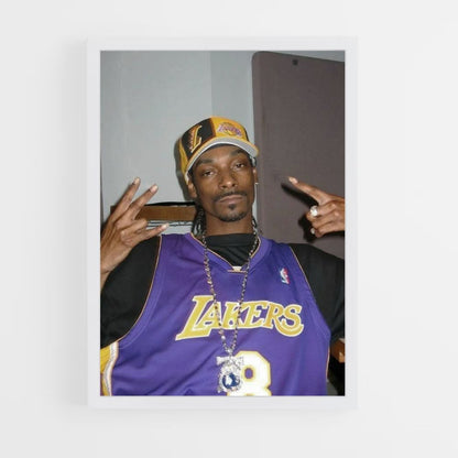 Poster Snoop Dogg Lakers