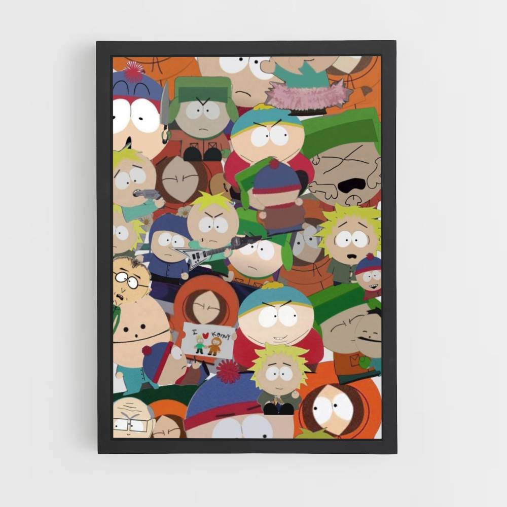 South Park Collage-Poster