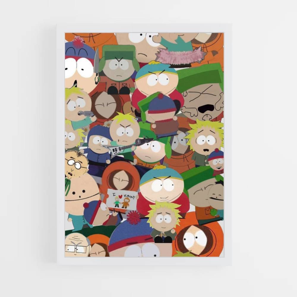 South Park Collage-Poster