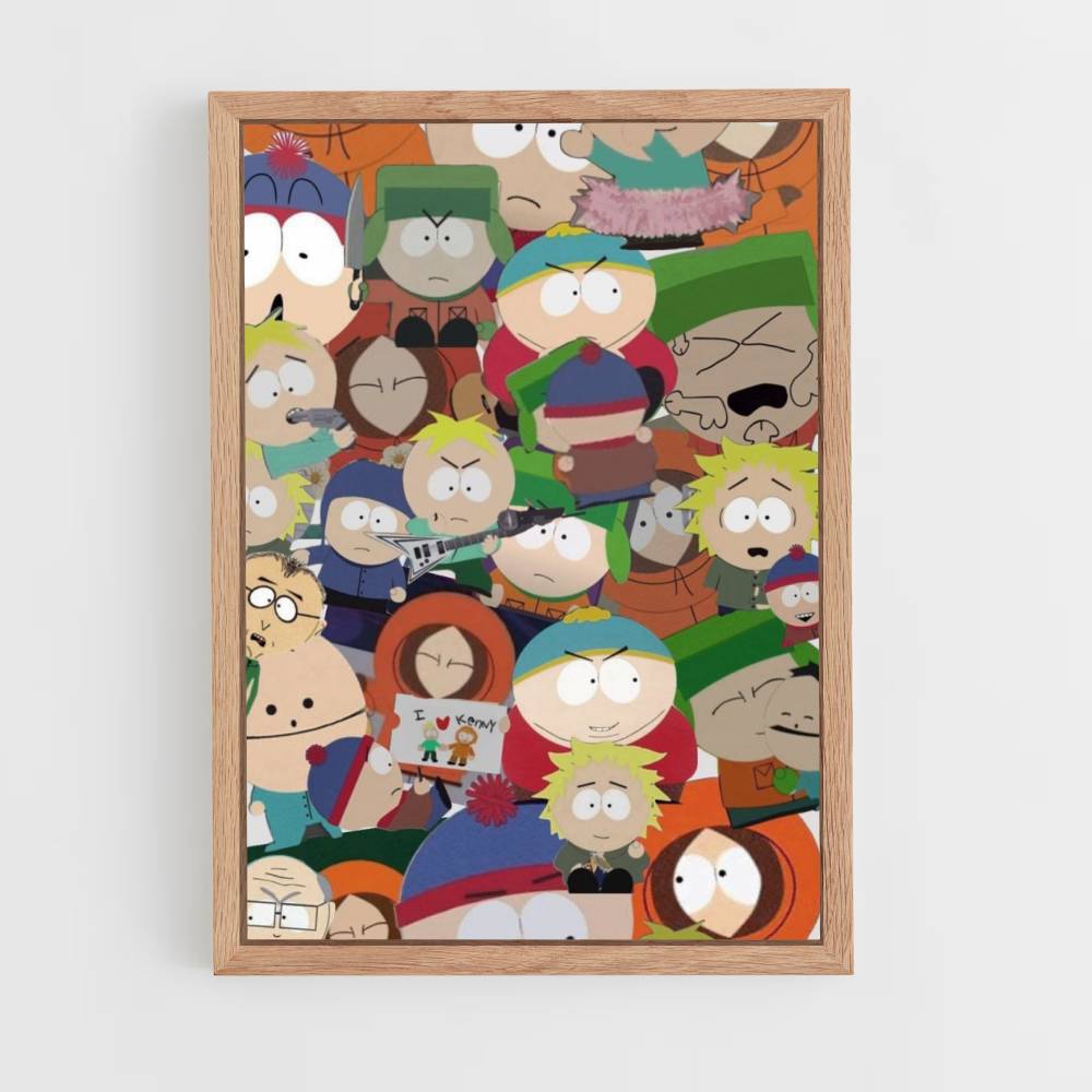 South Park Collage-Poster