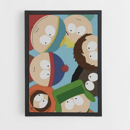 Poster für Schulkinder von South Park