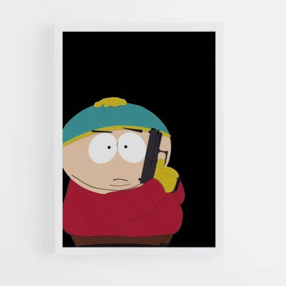 Cartman Gun Poster