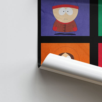 Poster „South Park Friends“.