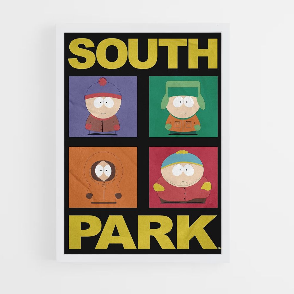 Poster „South Park Friends“.