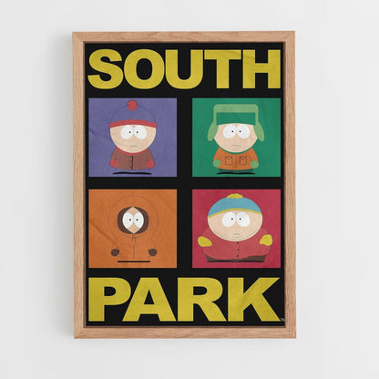 Poster „South Park Friends“.