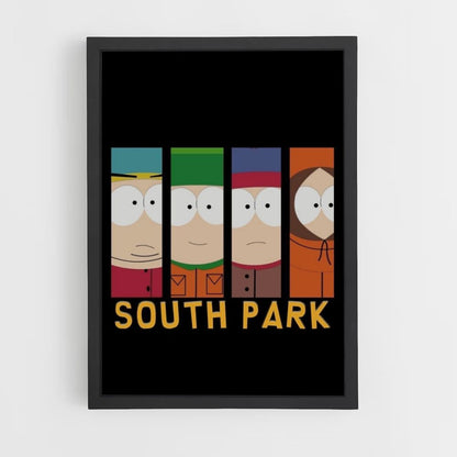 Poster South Park Charaktere