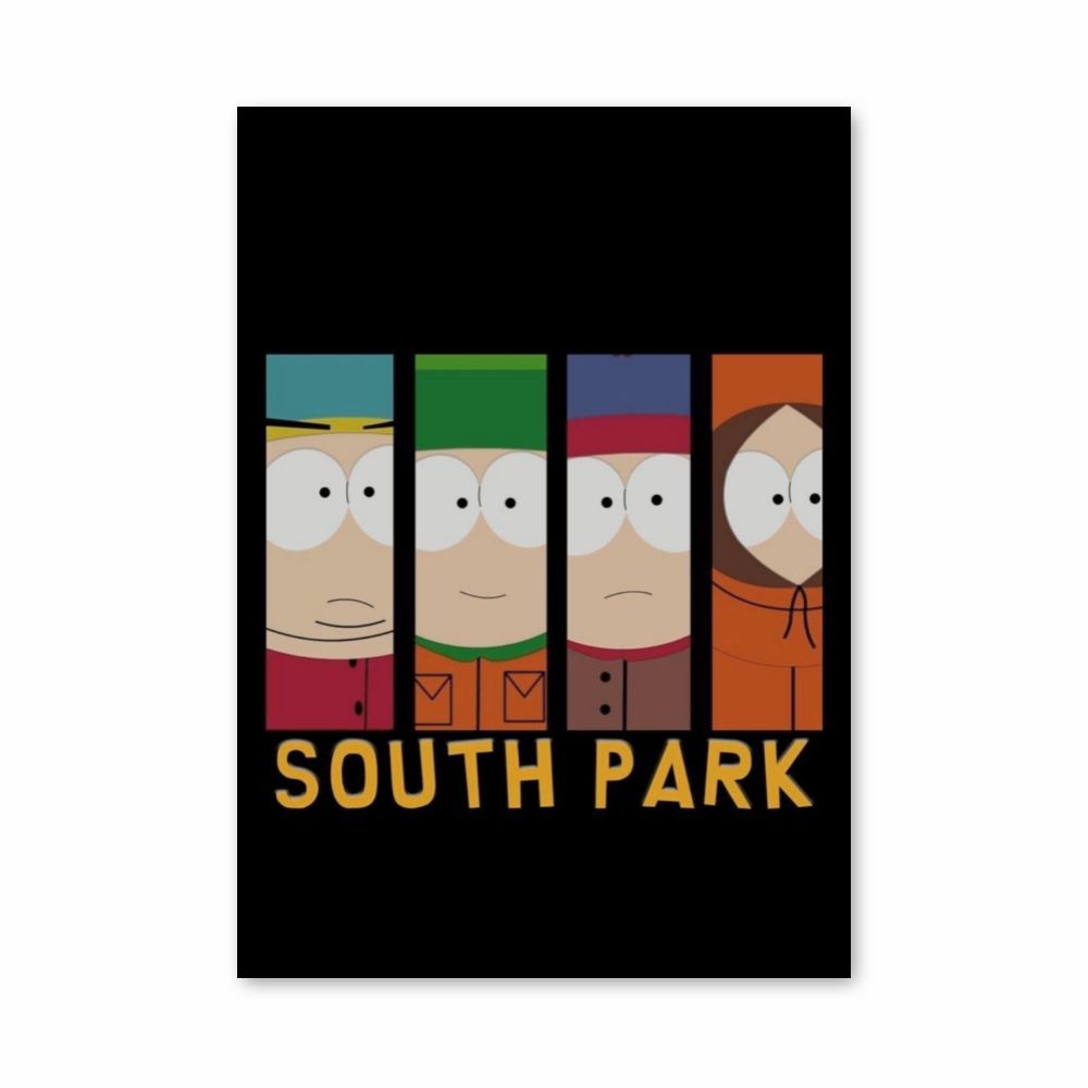 Poster South Park Charaktere