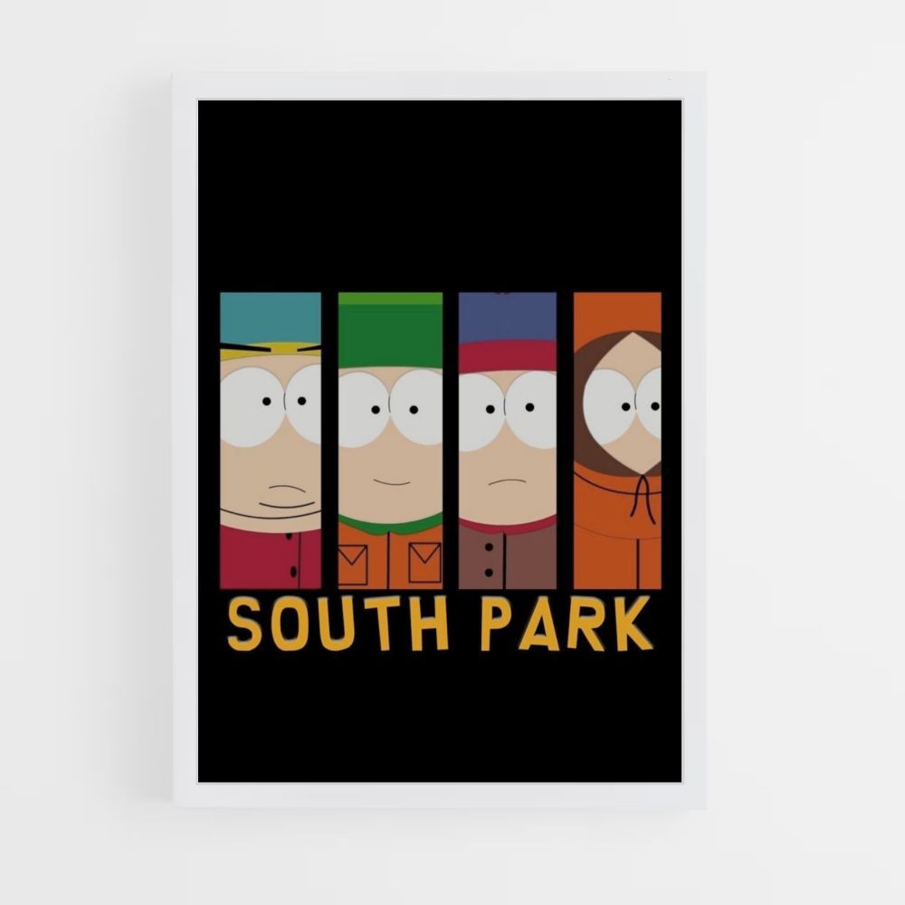 Poster South Park Charaktere