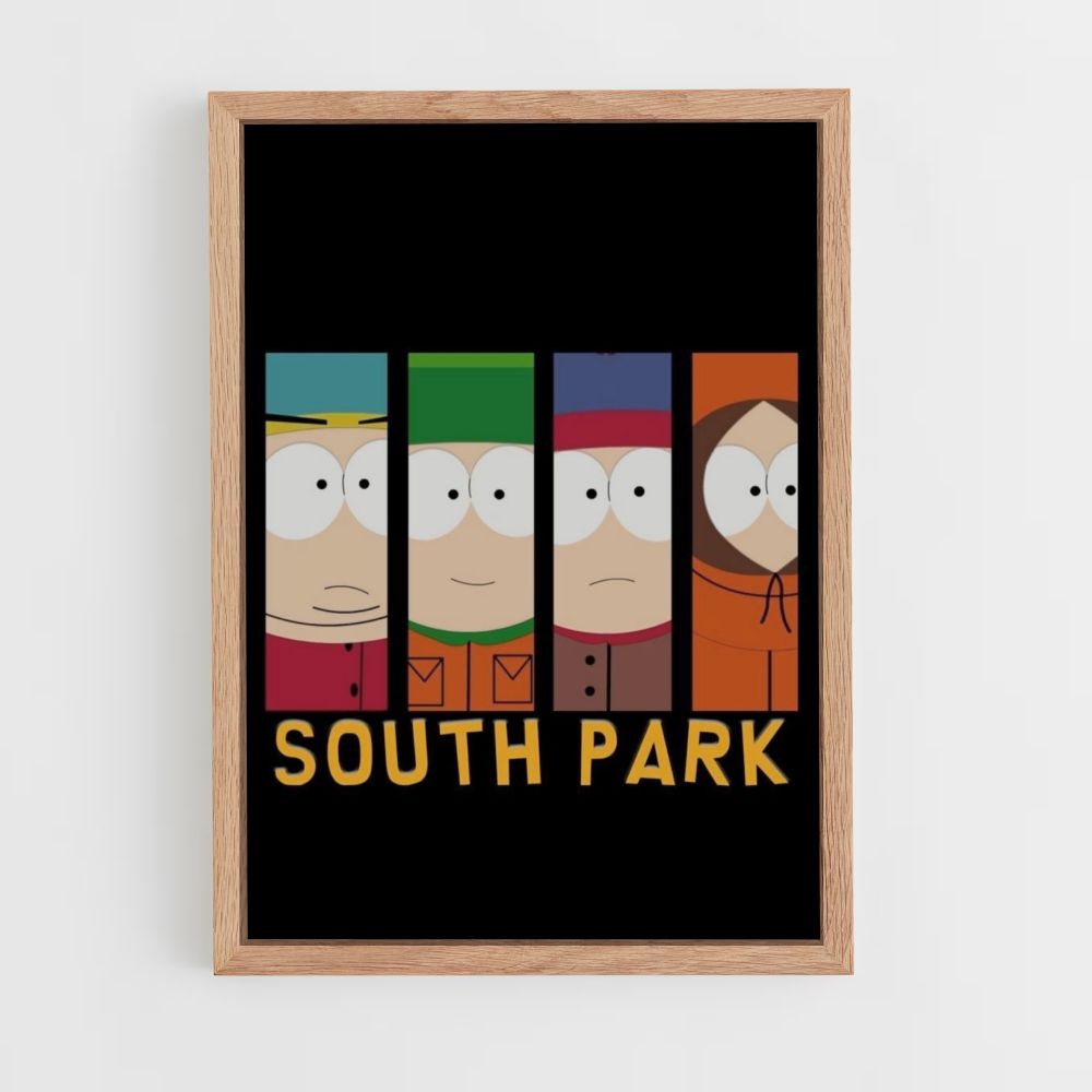 Poster South Park Charaktere