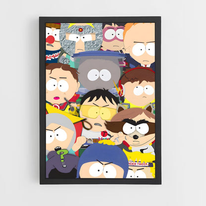 south-park-7 cadre Noir