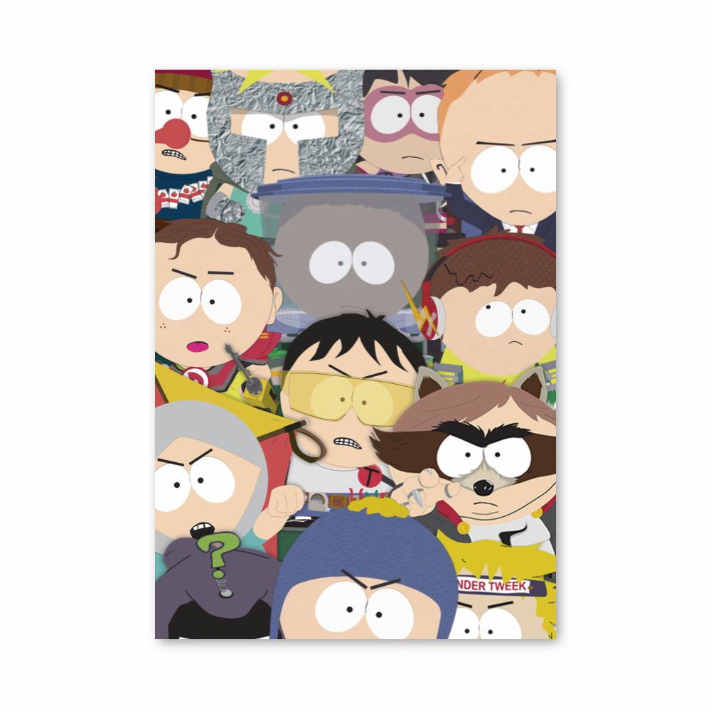 Poster South Park Superhelden