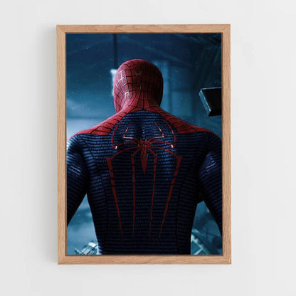 Poster Spiderman zurück