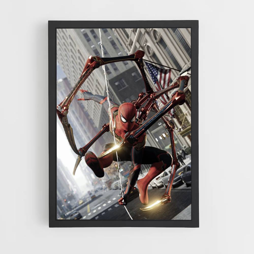 Eisernes Spider-Man-Poster