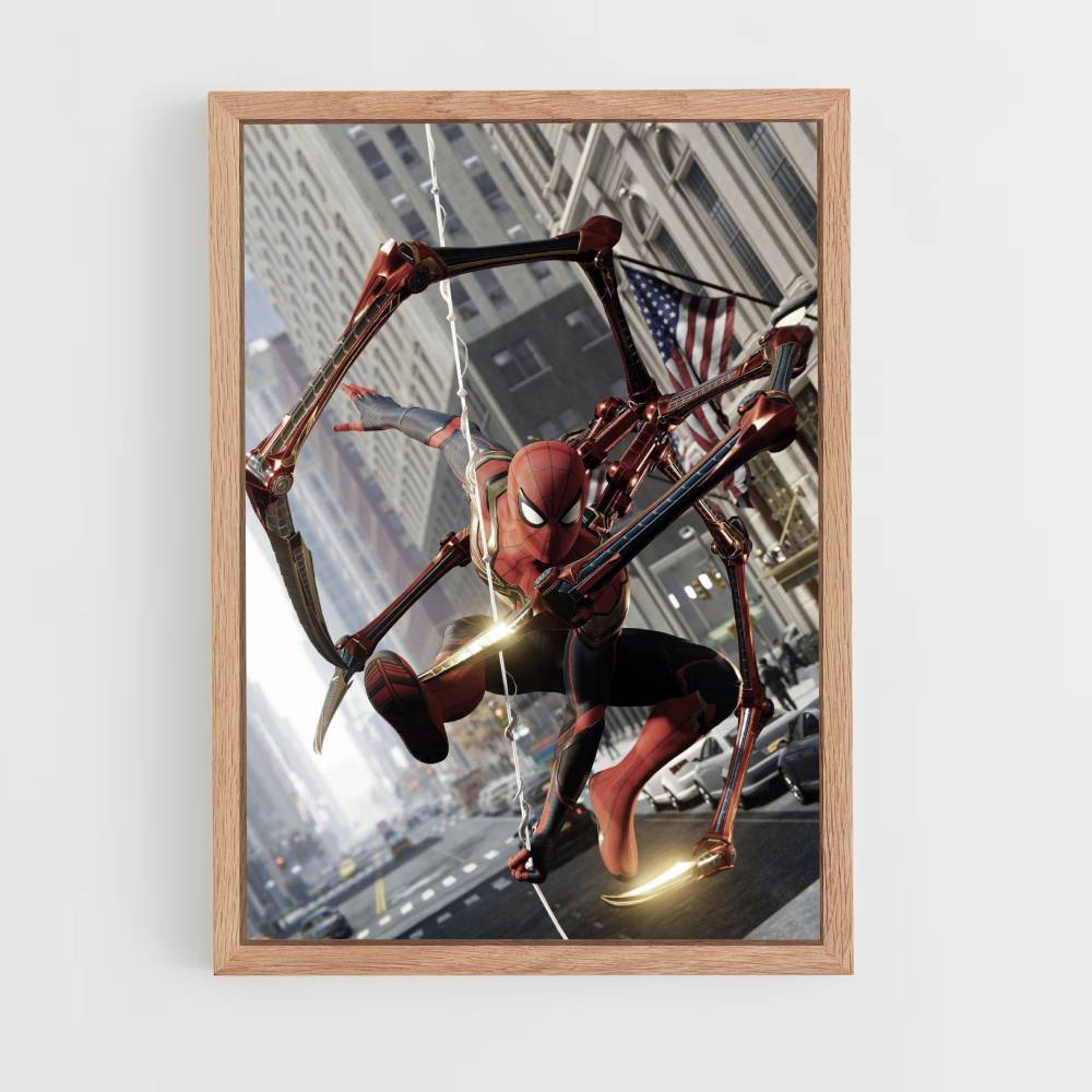 Eisernes Spider-Man-Poster