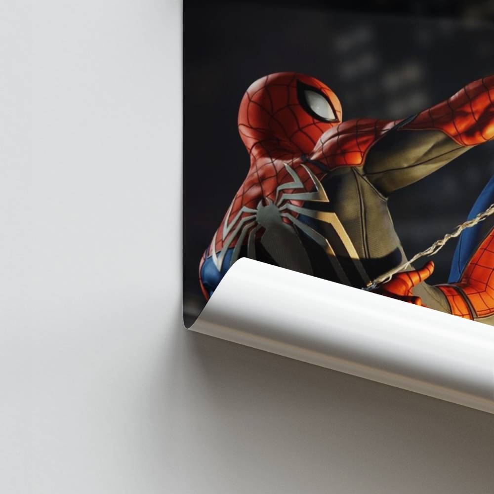 Poster Spiderman Leinwand