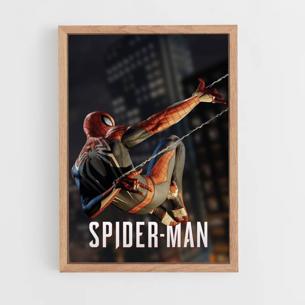 Poster Spiderman Leinwand