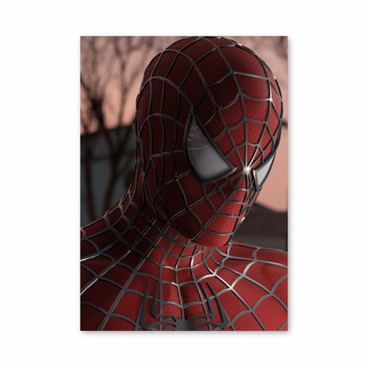 Spiderman-Masken-Poster