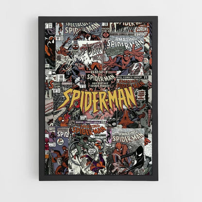 Spiderman-Tagebuch-Poster