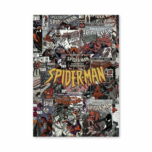 Spiderman-Tagebuch-Poster