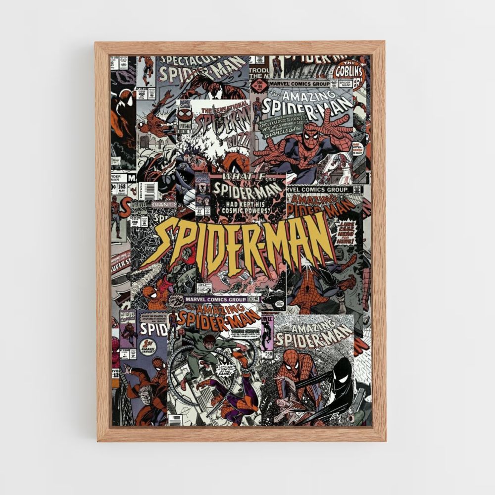 Spiderman-Tagebuch-Poster