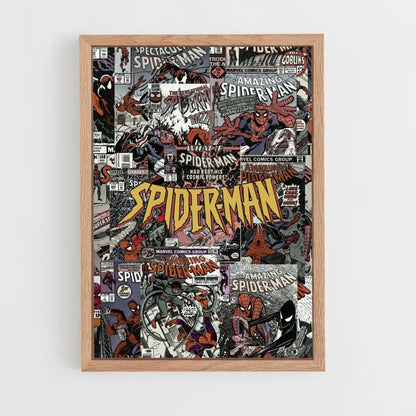 Spiderman-Tagebuch-Poster