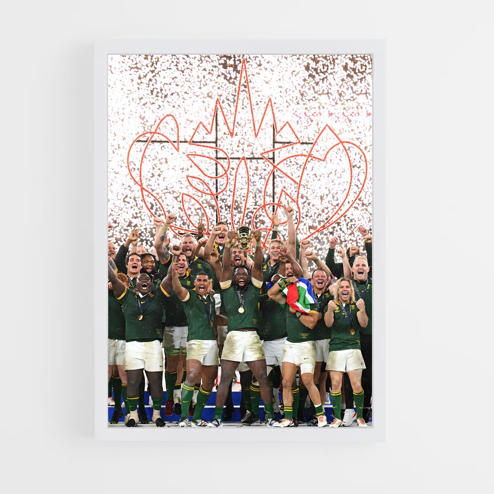 springboks-12 cadre Blanc