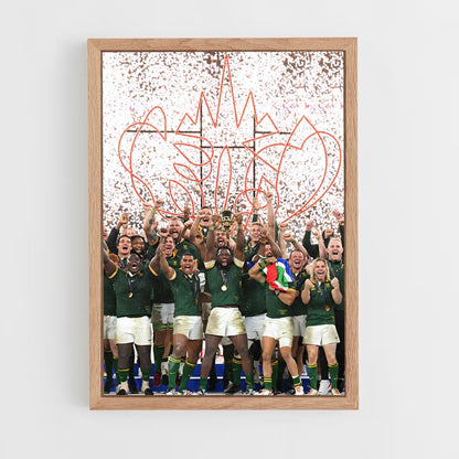 springboks-12 cadre Bois clair
