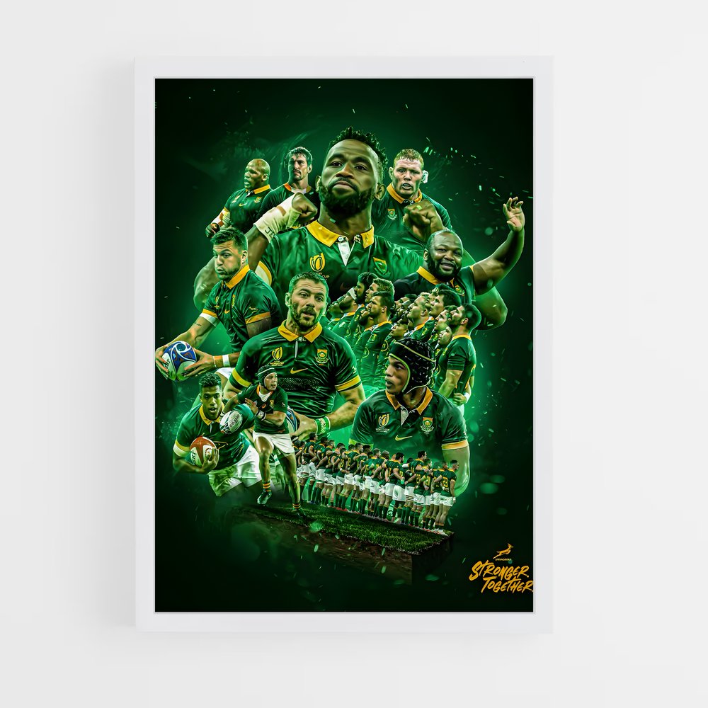 springboks-18 cadre Blanc